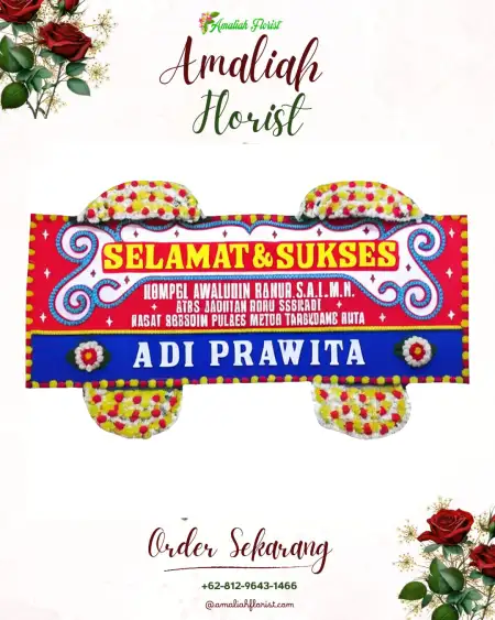 Papan Bunga Ucapan Selamat Kilasah